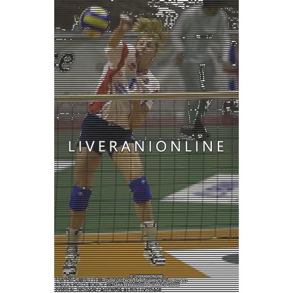 FOPPAPEDRETTI BERGAMO VOLLEY 2000/2001 NELLA FOTO SOUCY BRIGITTE FOTO N. ROMANI / AGENZIA ALDO LIVERANI