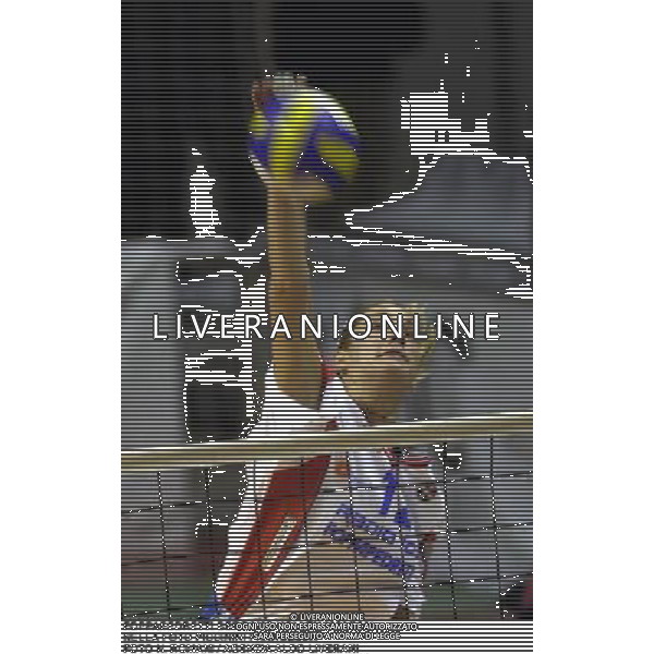 FOPPAPEDRETTI BERGAMO VOLLEY 2000/2001 NELLA FOTO PICCININI FRANCESCA FOTO N. ROMANI / AGENZIA ALDO LIVERANI