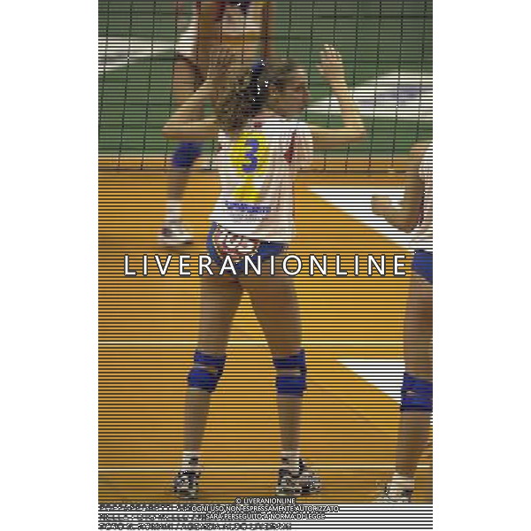 FOPPAPEDRETTI BERGAMO VOLLEY 2000/2001 NELLA FOTO MELLO ANNA VANIA FOTO N. ROMANI / AGENZIA ALDO LIVERANI