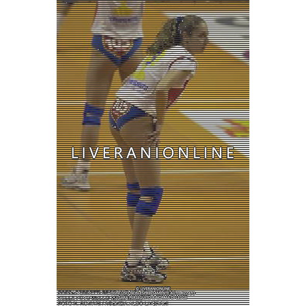 FOPPAPEDRETTI BERGAMO VOLLEY 2000/2001 NELLA FOTO MELLO ANNA VANIA FOTO N. ROMANI / AGENZIA ALDO LIVERANI