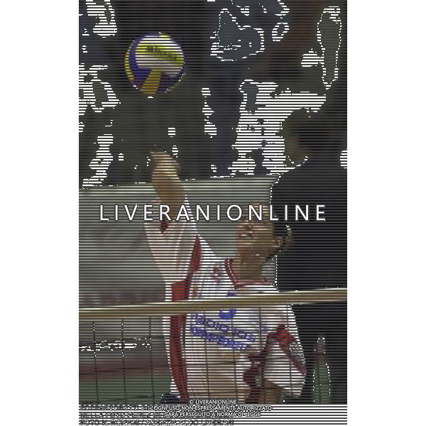 FOPPAPEDRETTI BERGAMO VOLLEY 2000/2001 NELLA FOTO PEREZ DEL SOLAR GABRIELA FOTO N. ROMANI / AGENZIA ALDO LIVERANI