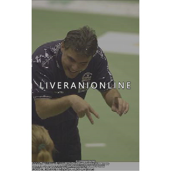 FOPPAPEDRETTI BERGAMO VOLLEY 2000/2001 NELLA FOTO CUCCARINI ALLENATORE FOTO N. ROMANI / AGENZIA ALDO LIVERANI