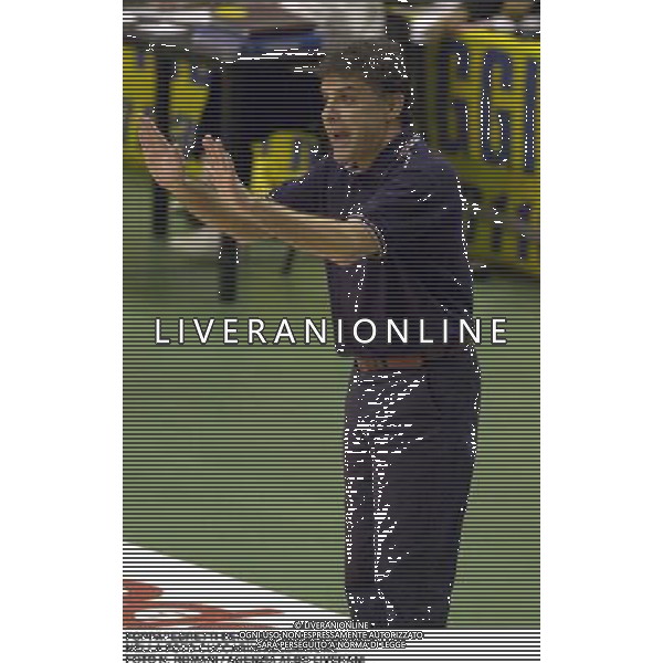 FOPPAPEDRETTI BERGAMO VOLLEY 2000/2001 NELLA FOTO CUCCARINI ALLENATORE FOTO N. ROMANI / AGENZIA ALDO LIVERANI
