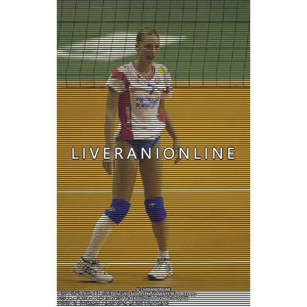 FOPPAPEDRETTI BERGAMO VOLLEY 2000/2001 NELLA FOTO CACCIATORI MAURIZIA FOTO N. ROMANI / AGENZIA ALDO LIVERANI