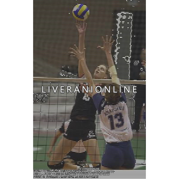 MINETTI VICENZA VOLLEY 2000/2001 NELLA FOTO VISSER INGRID FOTO N. ROMANI / AGENZIA ALDO LIVERANI