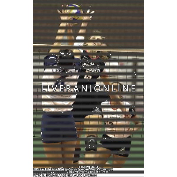 MINETTI VICENZA VOLLEY 2000/2001 NELLA FOTO VISSER INGRID FOTO N. ROMANI / AGENZIA ALDO LIVERANI