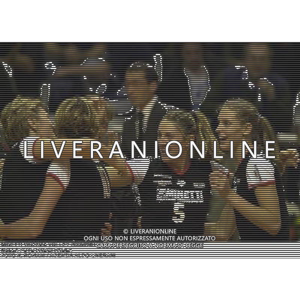 MINETTI VICENZA VOLLEY 2000/2001 NELLA FOTO PAGGI PAOLA FOTO N. ROMANI / AGENZIA ALDO LIVERANI