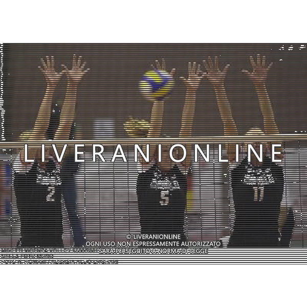 MINETTI VICENZA VOLLEY 2000/2001 NELLA FOTO MURO FOTO N. ROMANI / AGENZIA ALDO LIVERANI