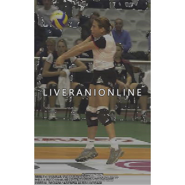 MINETTI VICENZA VOLLEY 2000/2001 NELLA FOTO MARINELLI EVELYN FOTO N. ROMANI / AGENZIA ALDO LIVERANI