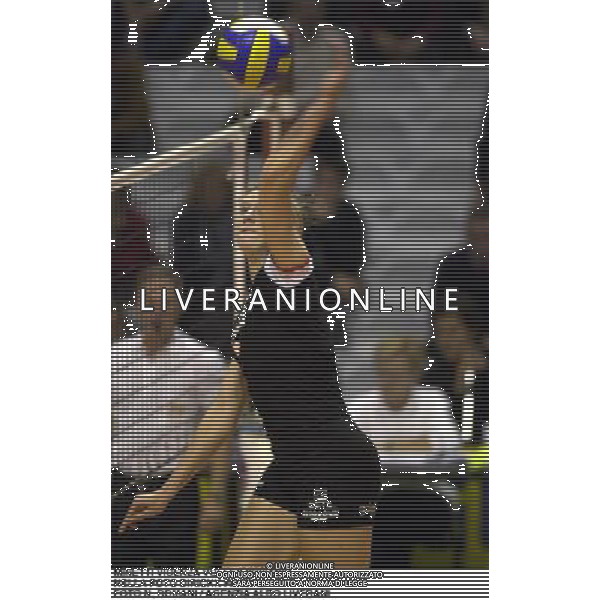 MINETTI VICENZA VOLLEY 2000/2001 NELLA FOTO DIRICKX FRAUKE FOTO N. ROMANI / AGENZIA ALDO LIVERANI