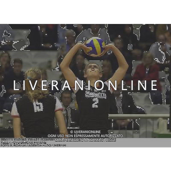 MINETTI VICENZA VOLLEY 2000/2001 NELLA FOTO DIRICKX FRAUKE FOTO N. ROMANI / AGENZIA ALDO LIVERANI