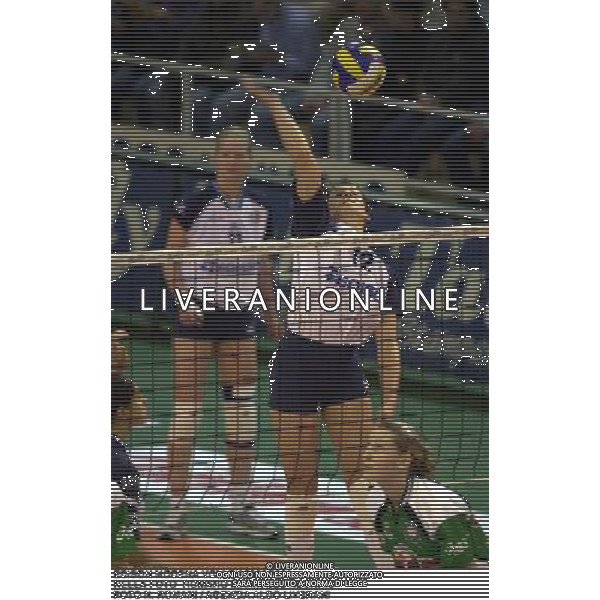 EDISON MODENA VOLLEY 2000/2001 NELLA FOTO ROMANO MARIA DEL ROSARIO FOTO N. ROMANI / AGENZIA ALDO LIVERANI