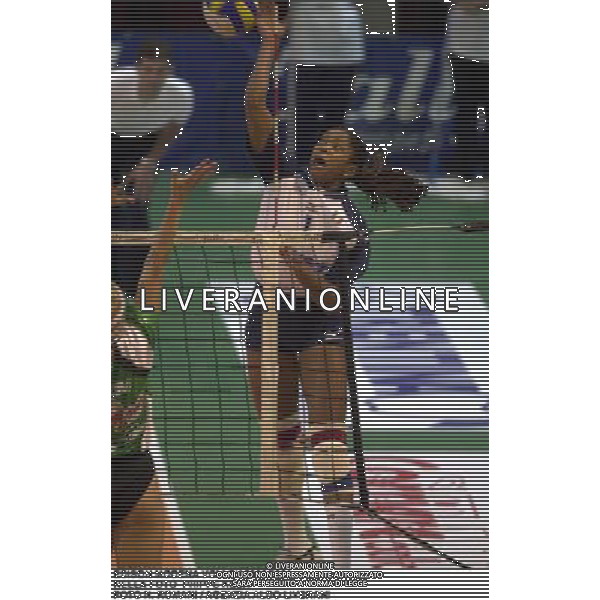 EDISON MODENA VOLLEY 2000/2001 NELLA FOTO PHIPPS KEBA FOTO N. ROMANI / AGENZIA ALDO LIVERANI