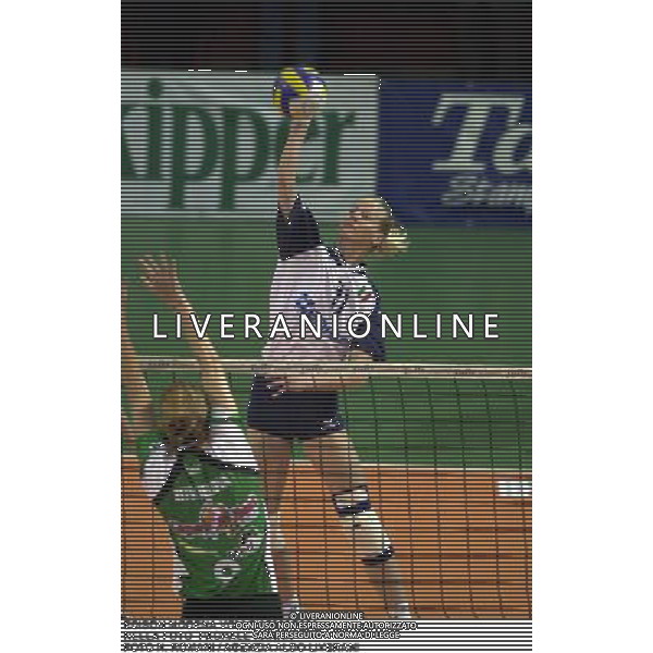 EDISON MODENA VOLLEY 2000/2001 NELLA FOTO PACHALE HANKA FOTO N. ROMANI / AGENZIA ALDO LIVERANI