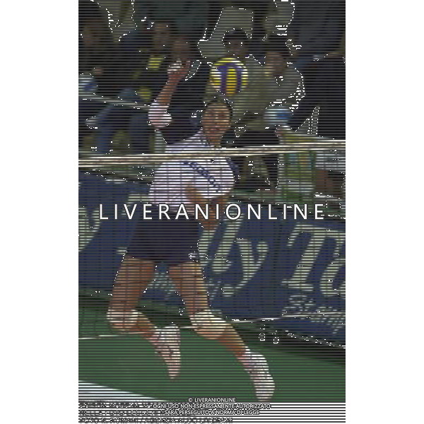 EDISON MODENA VOLLEY 2000/2001 NELLA FOTO LEGGERI MANUELA FOTO N. ROMANI / AGENZIA ALDO LIVERANI