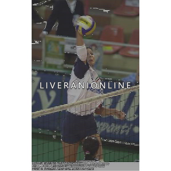 EDISON MODENA VOLLEY 2000/2001 NELLA FOTO LEGGERI MANUELA FOTO N. ROMANI / AGENZIA ALDO LIVERANI