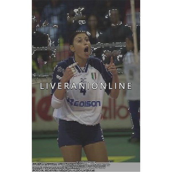 EDISON MODENA VOLLEY 2000/2001 NELLA FOTO LEGGERI MANUELA FOTO N. ROMANI / AGENZIA ALDO LIVERANI