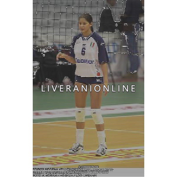 EDISON MODENA VOLLEY 2000/2001 NELLA FOTO DONELLI STEFANIA FOTO N. ROMANI / AGENZIA ALDO LIVERANI