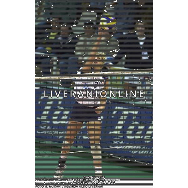 EDISON MODENA VOLLEY 2000/2001 NELLA FOTO CONDE MARIANA ISABEL FOTO N. ROMANI / AGENZIA ALDO LIVERANI
