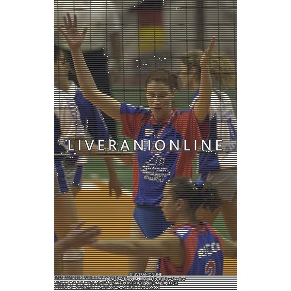 AiN NAPOLI VOLLEY 2000/2001 NELLA FOTO VECERKOVA MICHAELA FOTO N. ROMANI / AGENZIA ALDO LIVERANI