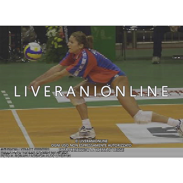 AiN NAPOLI VOLLEY 2000/2001 NELLA FOTO TURLEA CARMEN MARINELA FOTO N. ROMANI / AGENZIA ALDO LIVERANI