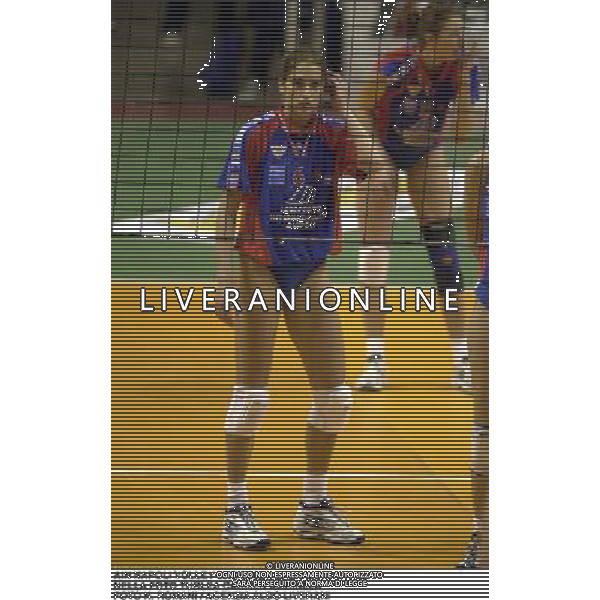 AiN NAPOLI VOLLEY 2000/2001 NELLA FOTO TURLEA CARMEN MARINELA FOTO N. ROMANI / AGENZIA ALDO LIVERANI