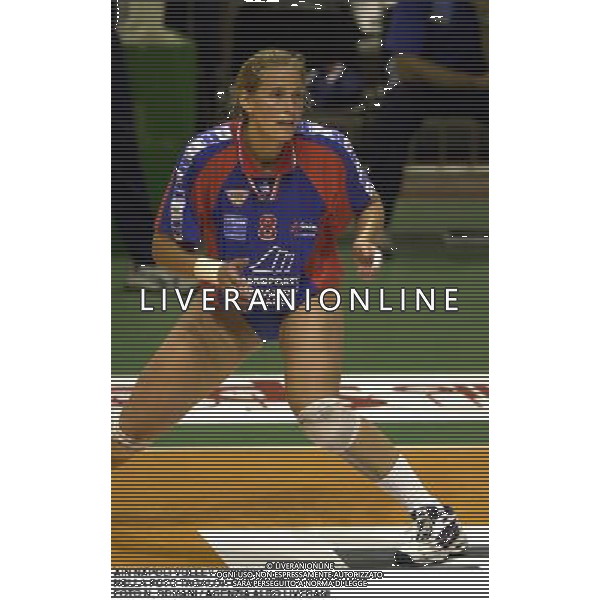 AiN NAPOLI VOLLEY 2000/2001 NELLA FOTO TAGALOA CHARLENE FOTO N. ROMANI / AGENZIA ALDO LIVERANI