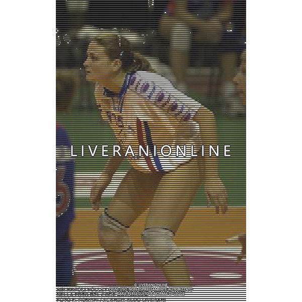 AiN NAPOLI VOLLEY 2000/2001 NELLA FOTO DEL CORE ANTONELLA FOTO N. ROMANI / AGENZIA ALDO LIVERANI