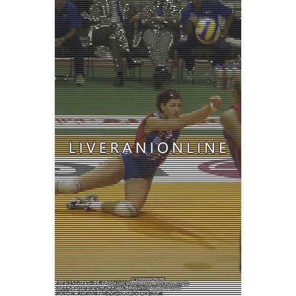 AiN NAPOLI VOLLEY 2000/2001 NELLA FOTO BRAGAGLIA ANTONELLA FOTO N. ROMANI / AGENZIA ALDO LIVERANI