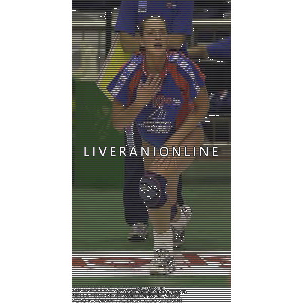 AiN NAPOLI VOLLEY 2000/2001 NELLA FOTO BENECKE CHRISTINA FOTO N. ROMANI / AGENZIA ALDO LIVERANI