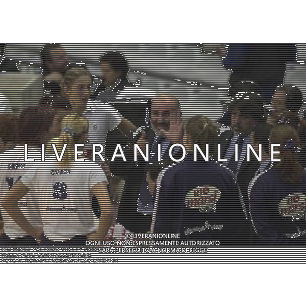 RIO MARSI\' PALERMO VOLLEY 2000/2001 NELLA FOTO CONTI ALLENATORE FOTO N. ROMANI / AGENZIA ALDO LIVERANI