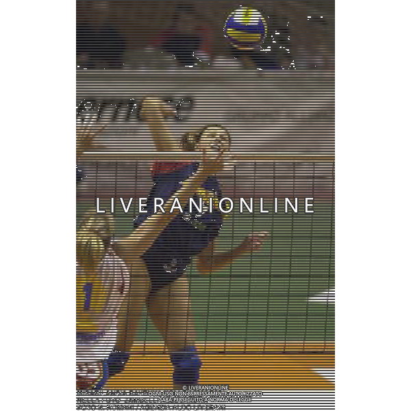 MIRABILANDIA RAVENNA VOLLEY 2000/2001 NELLA FOTO ZAMBELLI ALESSANDRA FOTO N. ROMANI / AGENZIA ALDO LIVERANI