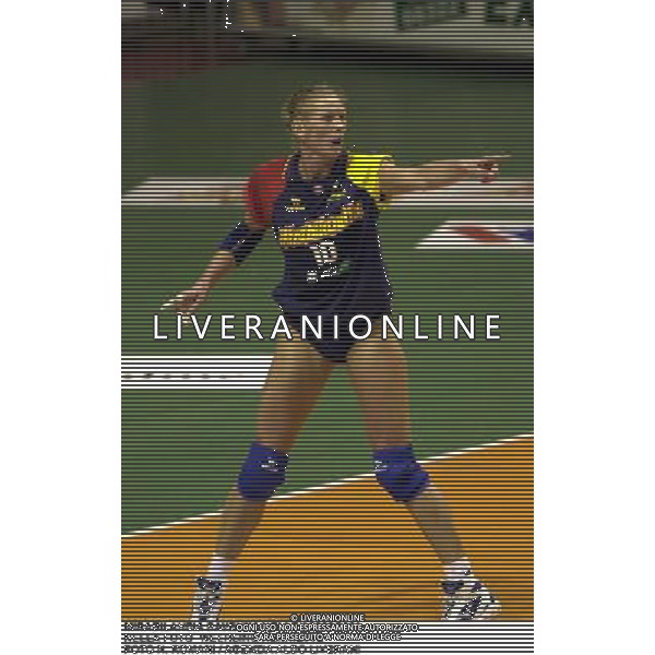 MIRABILANDIA RAVENNA VOLLEY 2000/2001 NELLA FOTO WEERSING HENRIETTE FOTO N. ROMANI / AGENZIA ALDO LIVERANI