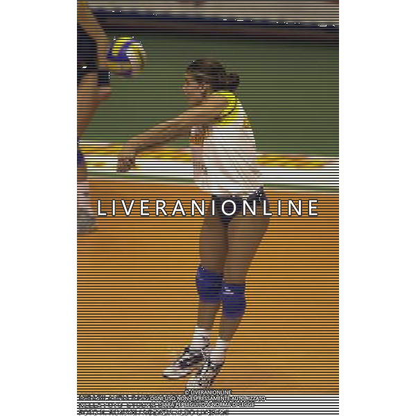 MIRABILANDIA RAVENNA VOLLEY 2000/2001 NELLA FOTO SYCORA STACY FOTO N. ROMANI / AGENZIA ALDO LIVERANI