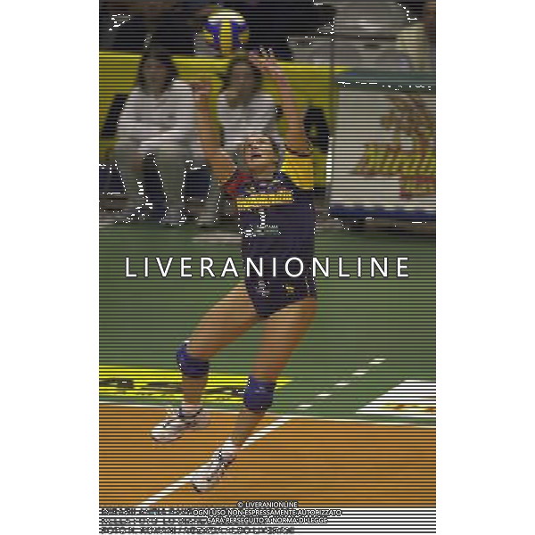 MIRABILANDIA RAVENNA VOLLEY 2000/2001 NELLA FOTO LO BIANCO ELEONORA FOTO N. ROMANI / AGENZIA ALDO LIVERANI
