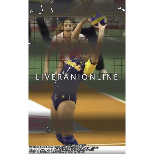 MIRABILANDIA RAVENNA VOLLEY 2000/2001 NELLA FOTO LO BIANCO ELEONORA FOTO N. ROMANI / AGENZIA ALDO LIVERANI