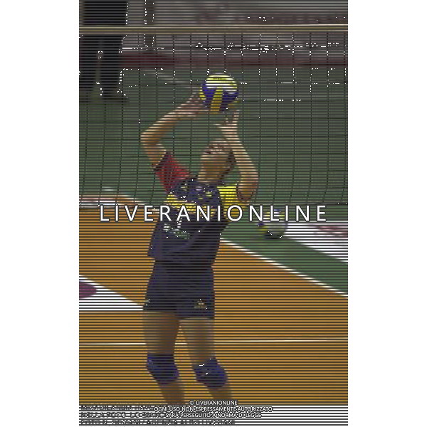 MIRABILANDIA RAVENNA VOLLEY 2000/2001 NELLA FOTO LO BIANCO ELEONORA FOTO N. ROMANI / AGENZIA ALDO LIVERANI
