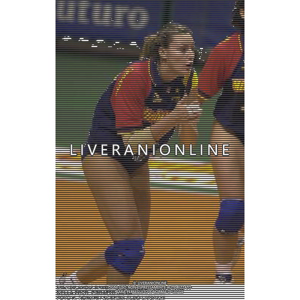 MIRABILANDIA RAVENNA VOLLEY 2000/2001 NELLA FOTO CROATTO SILVIA FOTO N. ROMANI / AGENZIA ALDO LIVERANI