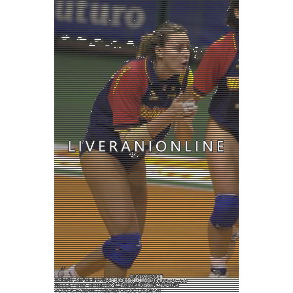 MIRABILANDIA RAVENNA VOLLEY 2000/2001 NELLA FOTO CROATTO SILVIA FOTO N. ROMANI / AGENZIA ALDO LIVERANI