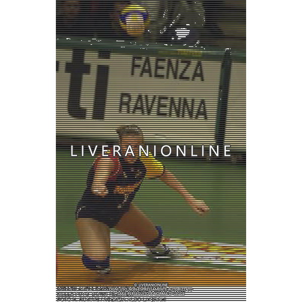 MIRABILANDIA RAVENNA VOLLEY 2000/2001 NELLA FOTO BOWN HEATHER FOTO N. ROMANI / AGENZIA ALDO LIVERANI