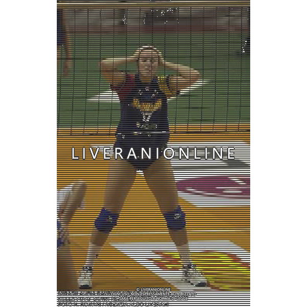MIRABILANDIA RAVENNA VOLLEY 2000/2001 NELLA FOTO BOWN HEATHER FOTO N. ROMANI / AGENZIA ALDO LIVERANI