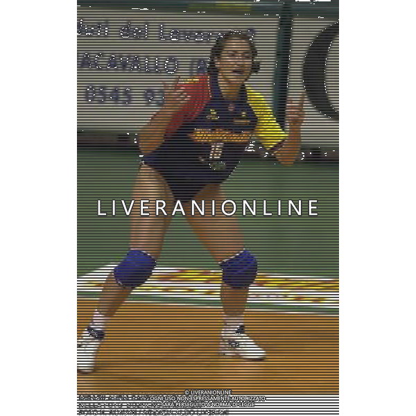 MIRABILANDIA RAVENNA VOLLEY 2000/2001 NELLA FOTO BOZHENOVA NATALIA FOTO N. ROMANI / AGENZIA ALDO LIVERANI