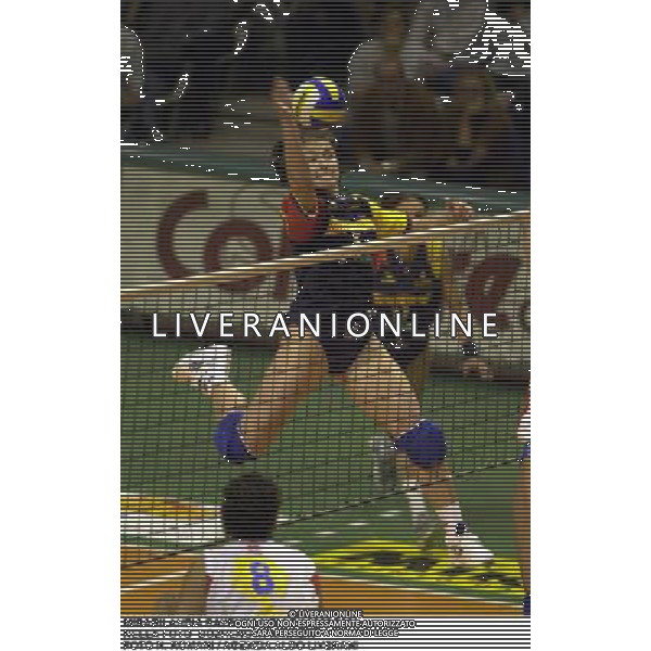 MIRABILANDIA RAVENNA VOLLEY 2000/2001 NELLA FOTO BOZHENOVA NATALIA FOTO N. ROMANI / AGENZIA ALDO LIVERANI