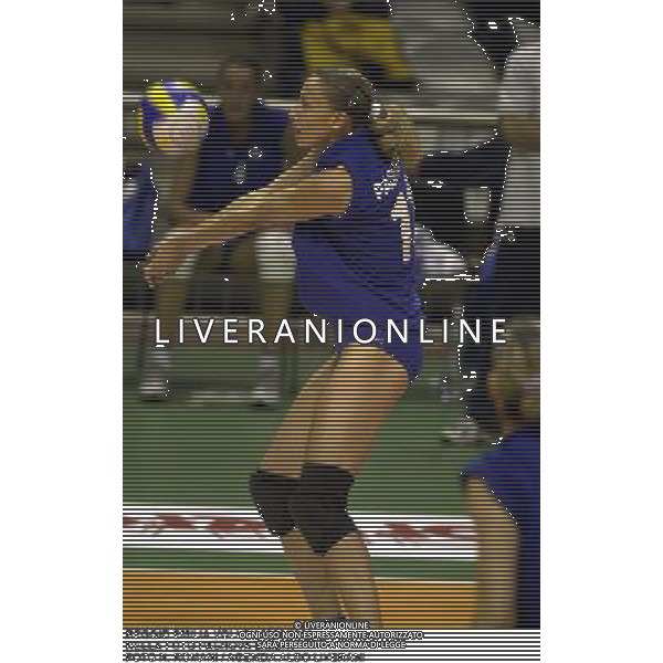REGGIO EMILIA VOLLEY 2000/2001 NELLA FOTO PASHOVA EMILYA FOTO N. ROMANI / AGENZIA ALDO LIVERANI