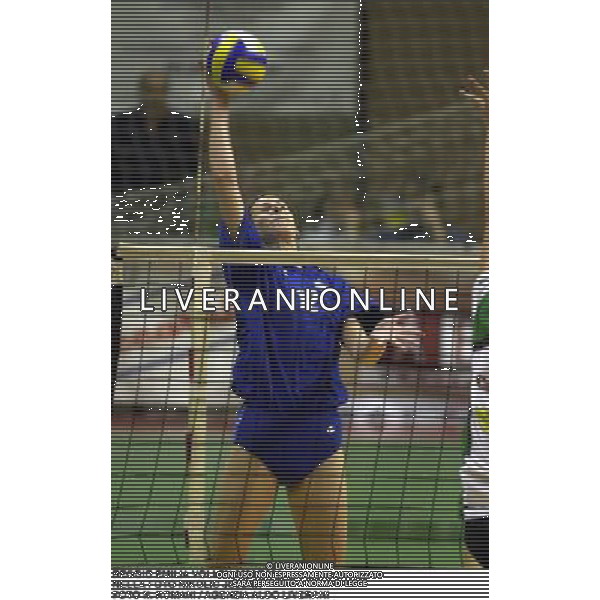 REGGIO EMILIA VOLLEY 2000/2001 NELLA FOTO NIKOLIC JELENA FOTO N. ROMANI / AGENZIA ALDO LIVERANI