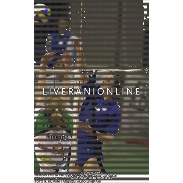 REGGIO EMILIA VOLLEY 2000/2001 NELLA FOTO NIKOLIC JELENA FOTO N. ROMANI / AGENZIA ALDO LIVERANI