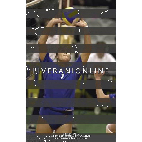 REGGIO EMILIA VOLLEY 2000/2001 NELLA FOTO NAVARRINI CHIARA FOTO N. ROMANI / AGENZIA ALDO LIVERANI