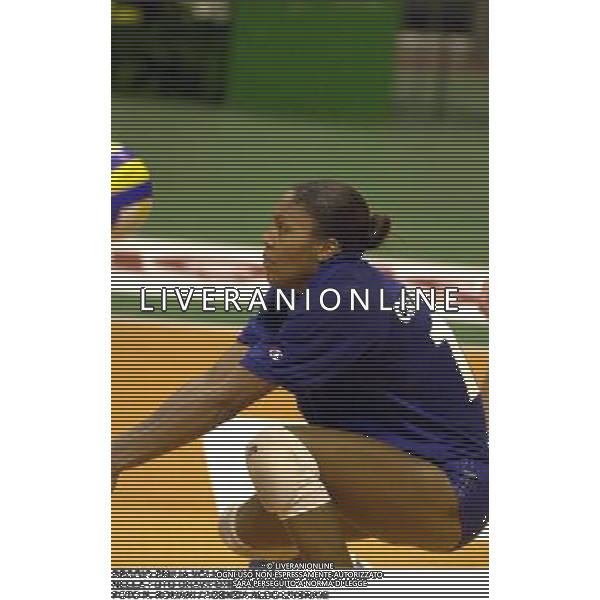 REGGIO EMILIA VOLLEY 2000/2001 NELLA FOTO CRAWFORD THERESE FOTO N. ROMANI / AGENZIA ALDO LIVERANI