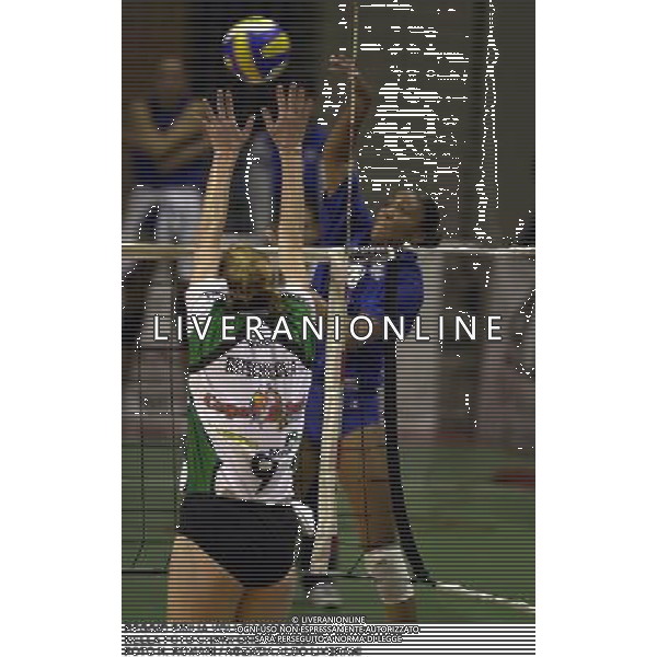 REGGIO EMILIA VOLLEY 2000/2001 NELLA FOTO CRAWFORD THERESE FOTO N. ROMANI / AGENZIA ALDO LIVERANI