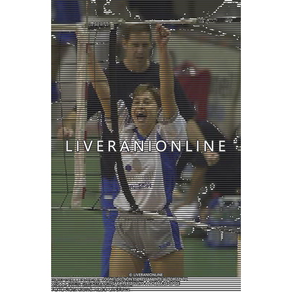 ROMANELLI FIRENZE VOLLEY 2000/01 NELLA FOTO GUERMANOVA ANETA FOTO ROMANI/AG.ALDO LIVERANI